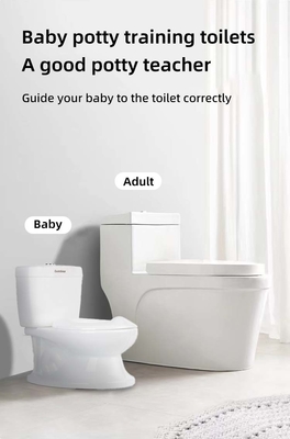 Seggiolino da bagno per bambini bianco sedile da bagno per bambini seggiolino da bagno per bambini con logo personalizzato Pass EN-71 Test