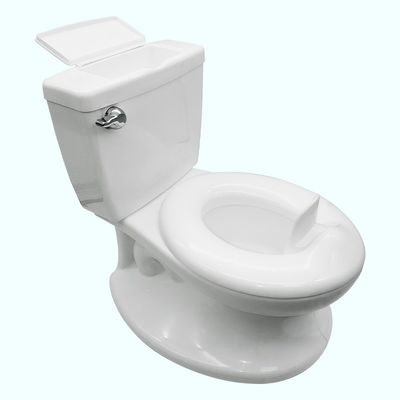 Grandi bambini quadrati multifunzione bagno a vaso rosa/bianco/azzurro con giocattoli musicali