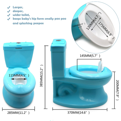 Bagni per bambini reali Bagno per bambini per allenamento in rosa / bianco / blu
