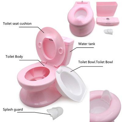 Bagni per bambini reali Bagno per bambini per allenamento in rosa / bianco / blu
