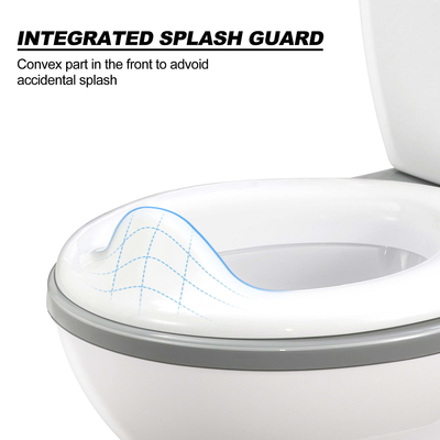 Eco-Friendly Print Pattern Baby Potty Toilet Trainer con certificazione EN-71