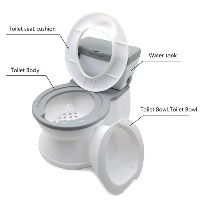 Grau/Pin-Azzurro Stampa Puttana per Bambini Toilet Trainer EN-71 Certificato Eco-Friendly Cartone Puttana Sedile