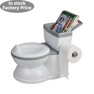 Eco Friendly Plastic Kids Potty Training Toilet Blu Rosa Bianco Logo personalizzato all'ingrosso