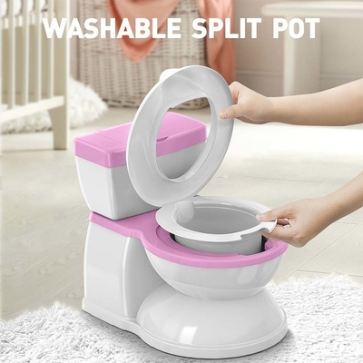 Blue Pink White Kids Potty Toilet Trainer con accettazione del logo personalizzato e design eco-friendly
