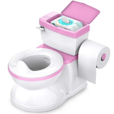 Insegnamento igienico per bambini in colore grigio/rosso/azzurro con stampa ecocompatibile - certificato EN-71
