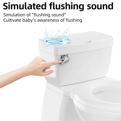 Insegnamento per bambini con pisello bianco con musica Eco-friendly PP Plastic EN-71 Certified Custom Logo