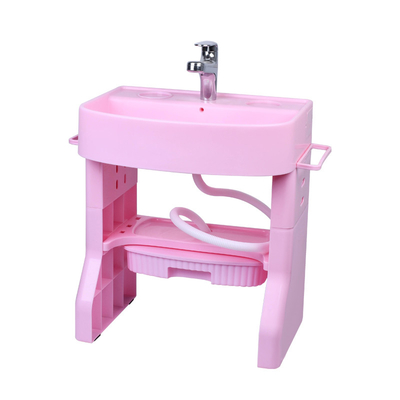 Grandi vaschette per bambini di tipo quadrato Vendita a caldo Norme di sicurezza Bianco / rosa Colore personalizzato
