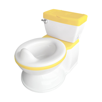 2 in 1 giallo pieghevole bagno del bambino sedile di allenamento di sicurezza cartone portatile Realistic Commode sedile copertura
