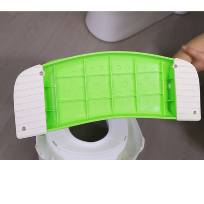 Cushion morbido Cucine per bambini Sedile igienico con scaffale scala Eco-friendly Design