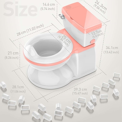 Prodotto all'ingrosso Puttana pieghevole per bambini Bagno di plastica PP per bambini portabile per bambini piccoli