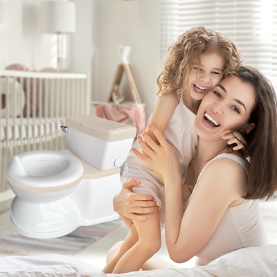Asilo sanitario senza scarico vasino WC versare bambini vasino per bambini sedile sanitario con suono