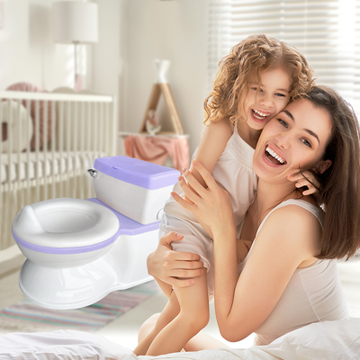 Nuovo Musical Baby Potty Bagno di allenamento con suono di scarico Plastica per bambini piccoli
