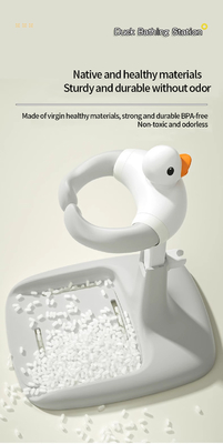 Cartoon Duck Bambino Strumenti da bagno in piedi, Bambino Bambino Bagno Testa da doccia