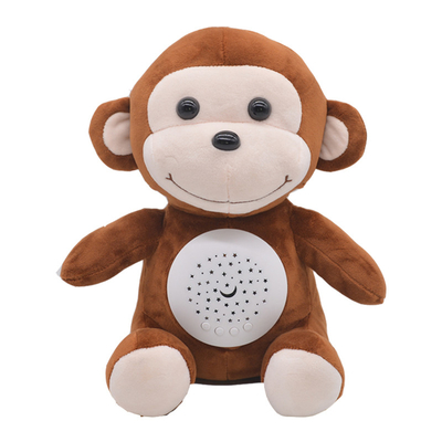Nuovo Bambino Notte stellata Bambola animale farcito Musica sonno rilassante Bambini creativi giocattoli regalo