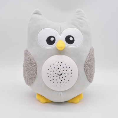 Nuovo Bambino Notte stellata Bambola animale farcito Musica sonno rilassante Bambini creativi giocattoli regalo